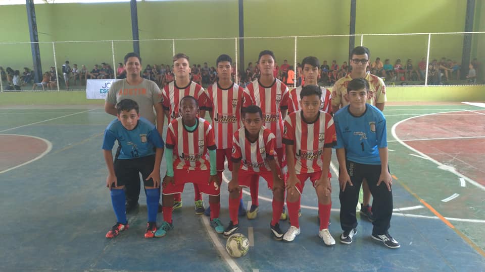 Time de futsal infantil 
