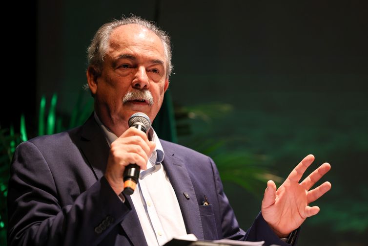Rio de Janeiro (RJ), 22/05/2025 O presidente do Banco Nacional de Desenvolvimento Econômico e Social (BNDES), Aloizio Mercadante durante celebração do Dia Internacional da Biodiversidade, no Jardim Botânico do Rio de Janeiro, na zona sul da capital fluminense. Foto: Tomaz Silva/Agência Brasil